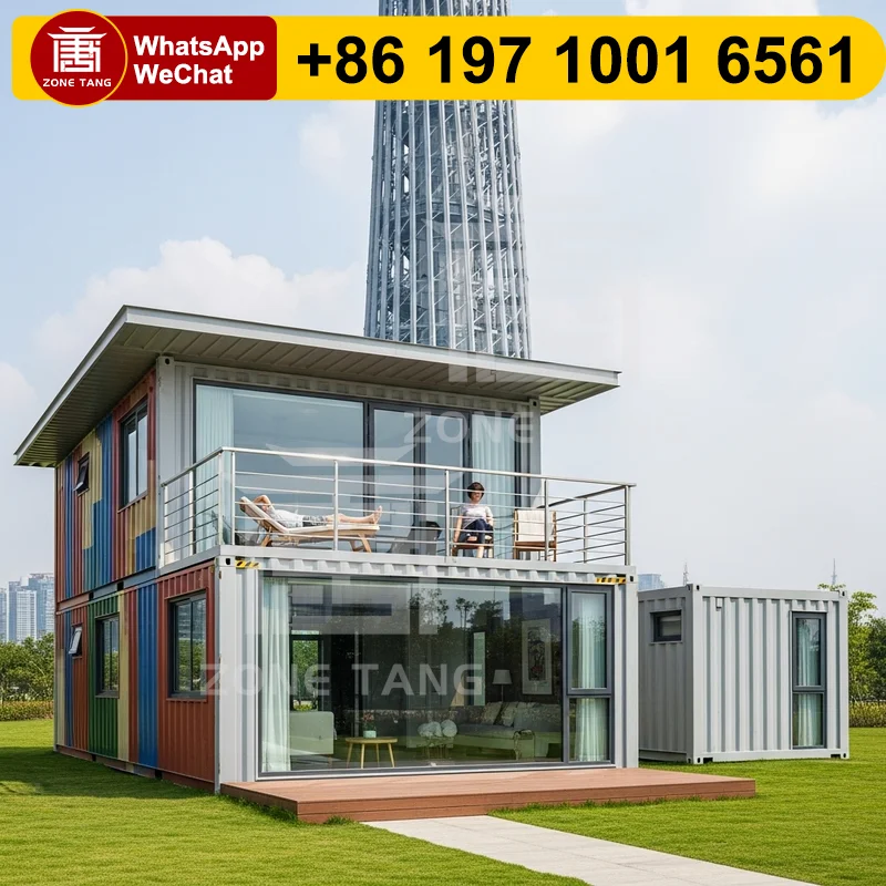 Manufacturers Flat Pack Home Affordable Container Homes Eco-Friendly Prefabricated Modular Homes Vacation Retreat Premade Houses