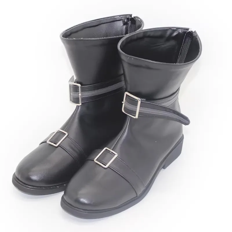 Games Kurobe Nanoka Cosplay Shoes Unisex Women Cute Comic PU Boots for Halloween Carnival Party Christmas