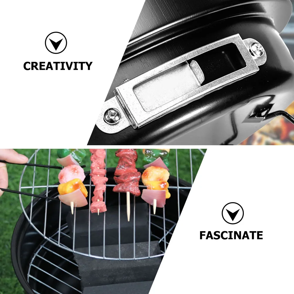 

Portable Stainless Barbecue Grill Durable Lightweight Camping Hiking Outdoor Portable Barbecue Grill Picnic BBQ Stoves