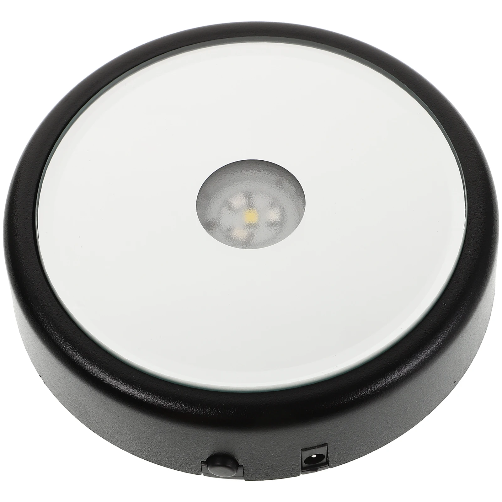 Alas Kristal Display LED Multi-Warna, Dudukan Pajangan Bercahaya untuk Figur Batu Kaca 3D, Berubah Warna