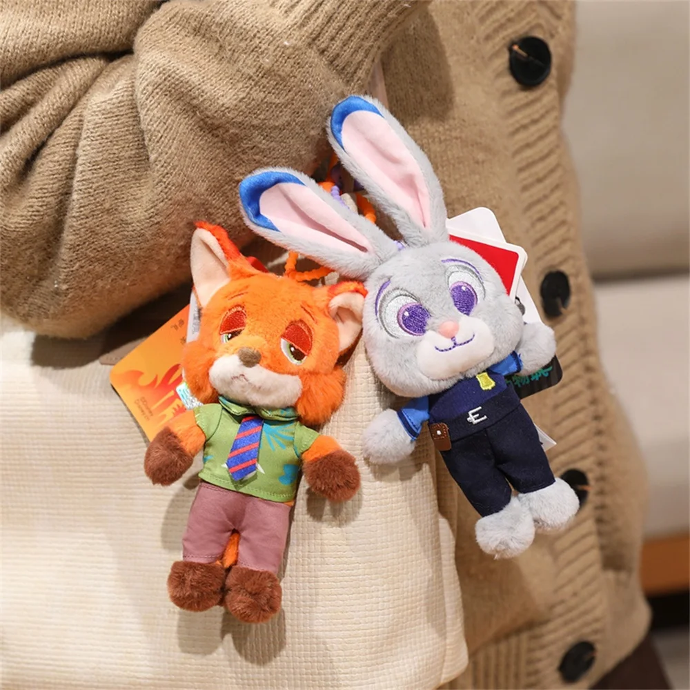 

16-20 см милая плюшевая игрушка лиса аниме кролик мягкая кукла брелок пара очаровательный подарок на день рождения и Рождество для девочек и детей