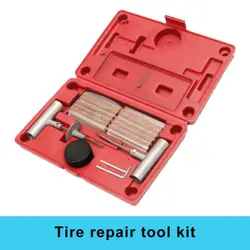 Emergency Tubeless Tyre Puncture Tire Repair Tool Kit 30 Strings & Box Auto Accessories Parts For Car Van Motorcycle