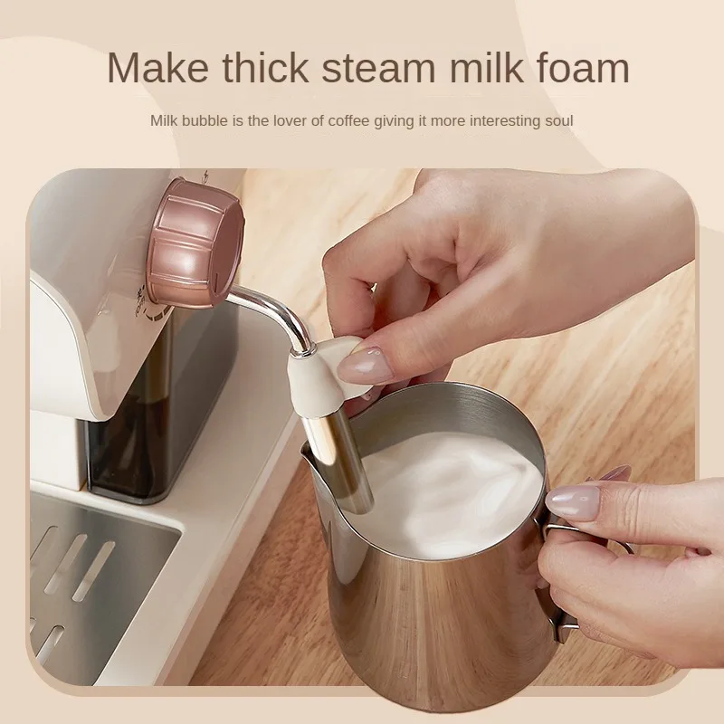 Espresso Machine Household Small Semi-automatic Coffee Machine High-pressure Steam Milk Foaming Machine Coffee Maker