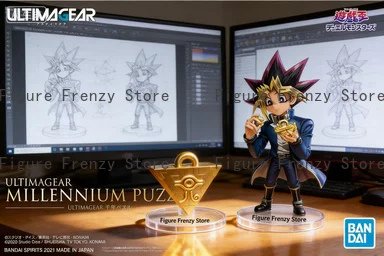 

Bandai Duel Monster Yu-Gi-Oh Figure Ultimagear Millennium Puzzle Anime Figure Genuine Model Action Toy Figure Toys for Children