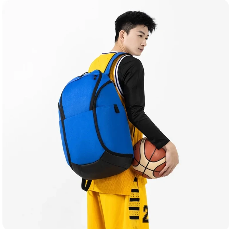 Basketball Storage Bag custom Logo Dry And Wet Separation Wholesale Of Basketball football backpacks with printing name patter