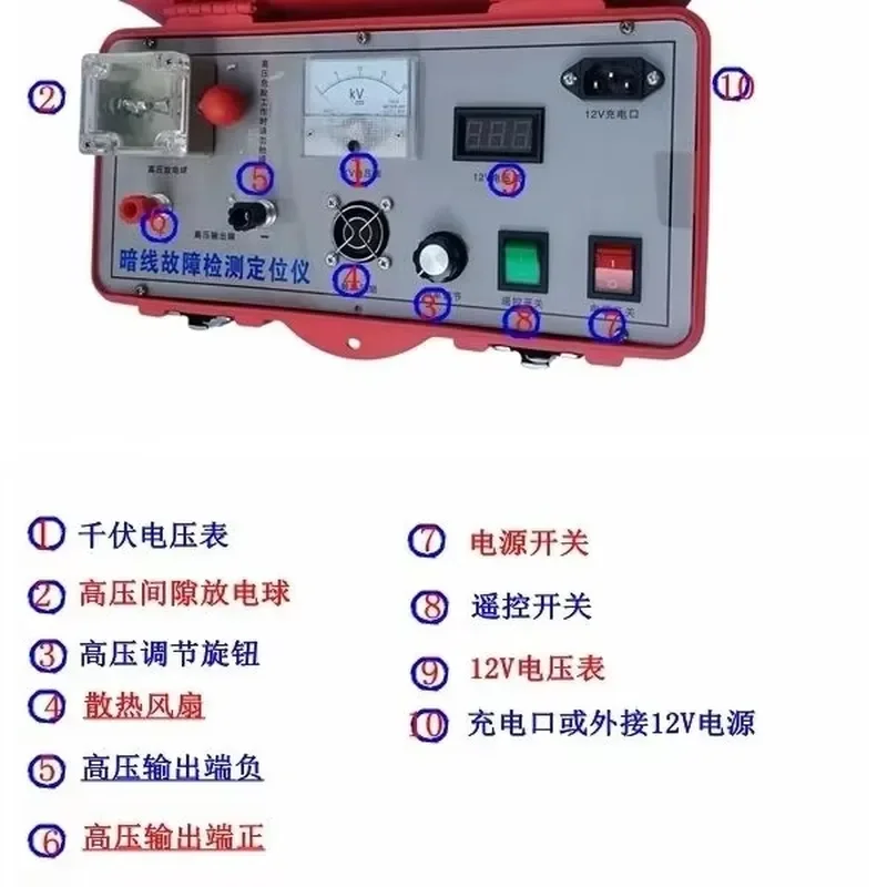for Dark Wire Fault for Leakage Short Circuit Disconnection Search and Electrical Maintenance Positioning Tool