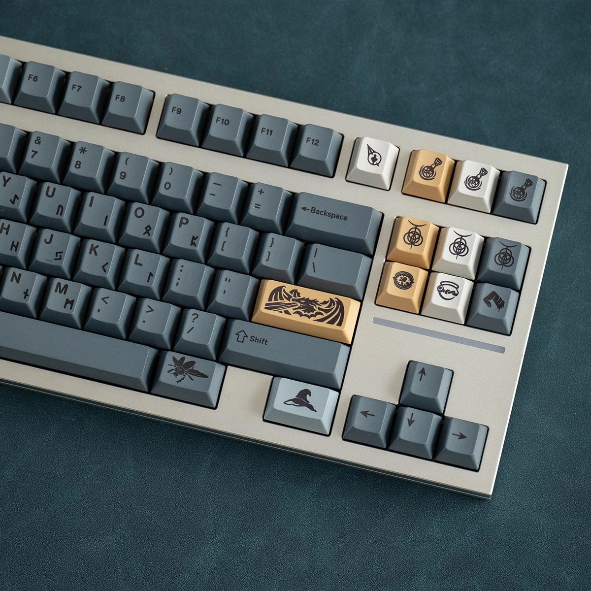 

Magnetic axis mechanical keyboard keycaps PBT hot sublimation original factory highly suitable Wooting etc