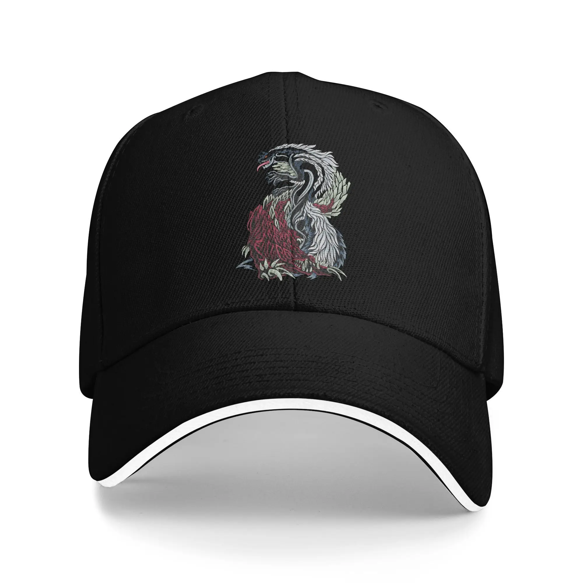 Monster Hunter Tobi Kadachi and Odogaron Baseball Cap Spring Trucker Hat Wholesale Outdoor Sport Hats Unisex Men Baseball Caps