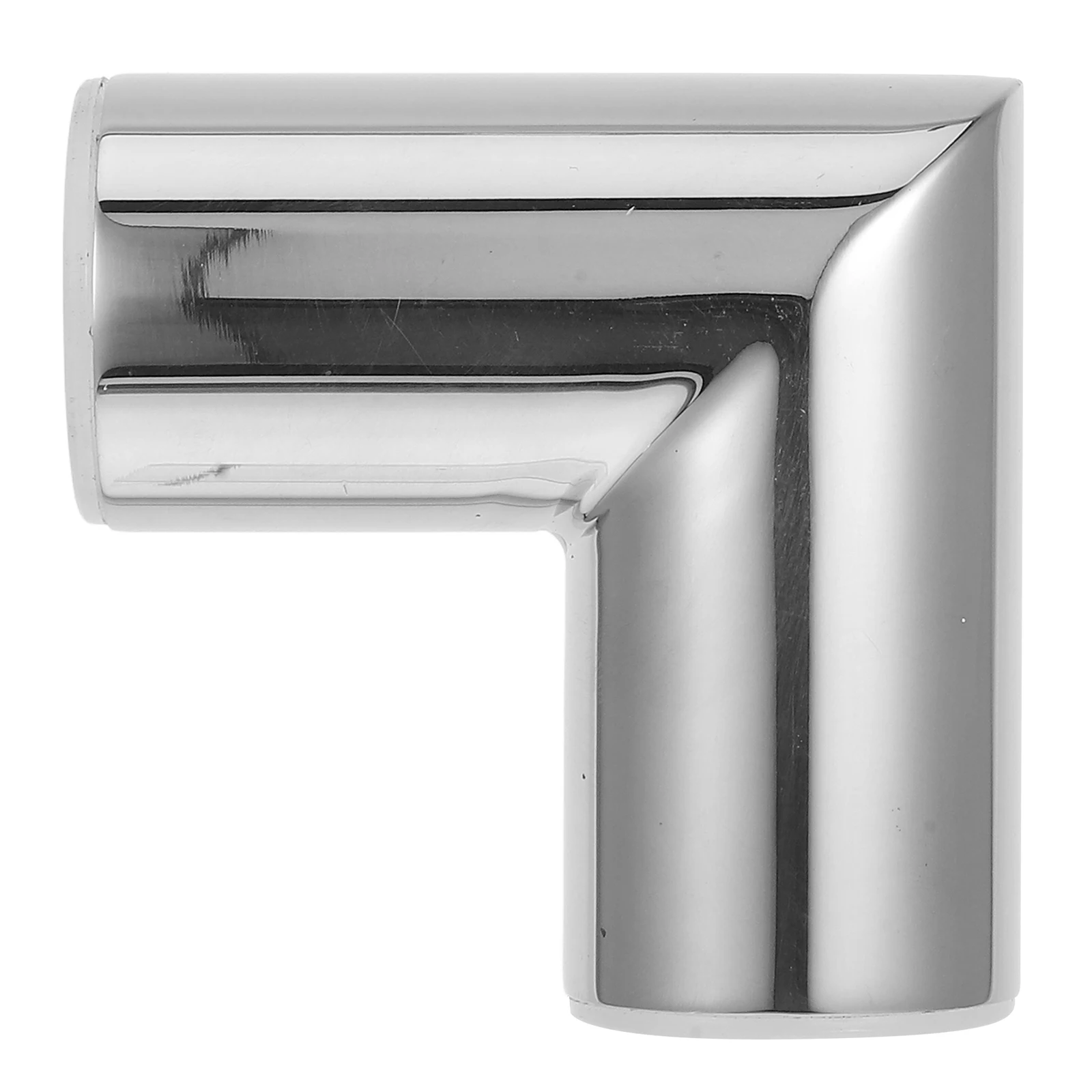 

90 Degree L Shape Elbow Clamp Stainless Steel Connector 25mm Tube Bathroom Door Fixtures Bracket Fitting Joint