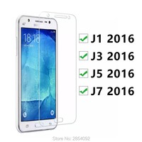 10pcs protective glass for samsung j5 2016 j3 j1 j7 6 j 1 3 5 7 tempered glas screen protector on the galaxy j52016 5j 3j film