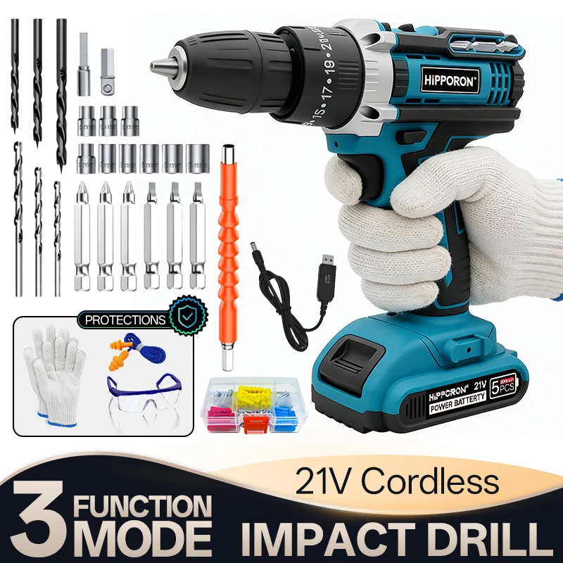 Hippcron 21V Cordle…