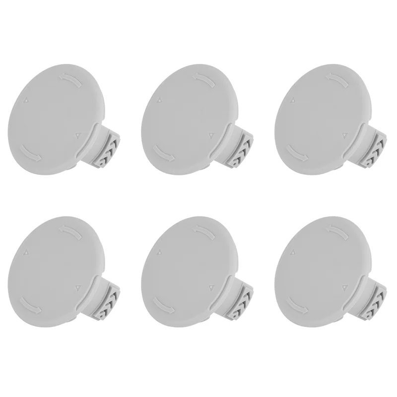 

ABMI-6 Pack AC14HCA Колпачок катушки, Сменный колпачок катушки для аккумуляторных триммеров Ryobi One+, 18 В, 24 В, 40 В,