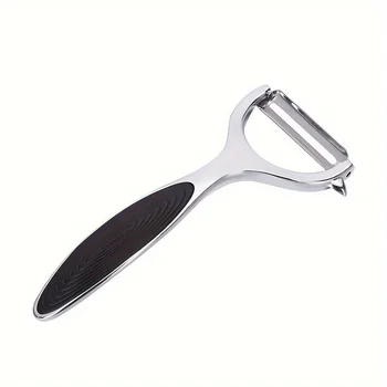 1pc, Fruit Peeler, Vegetable Peeler, Creative Peeler,Metal Peeler,Potato Peeler,Kitchen Peeler,Melon Planer,Reusable Pear Peeler