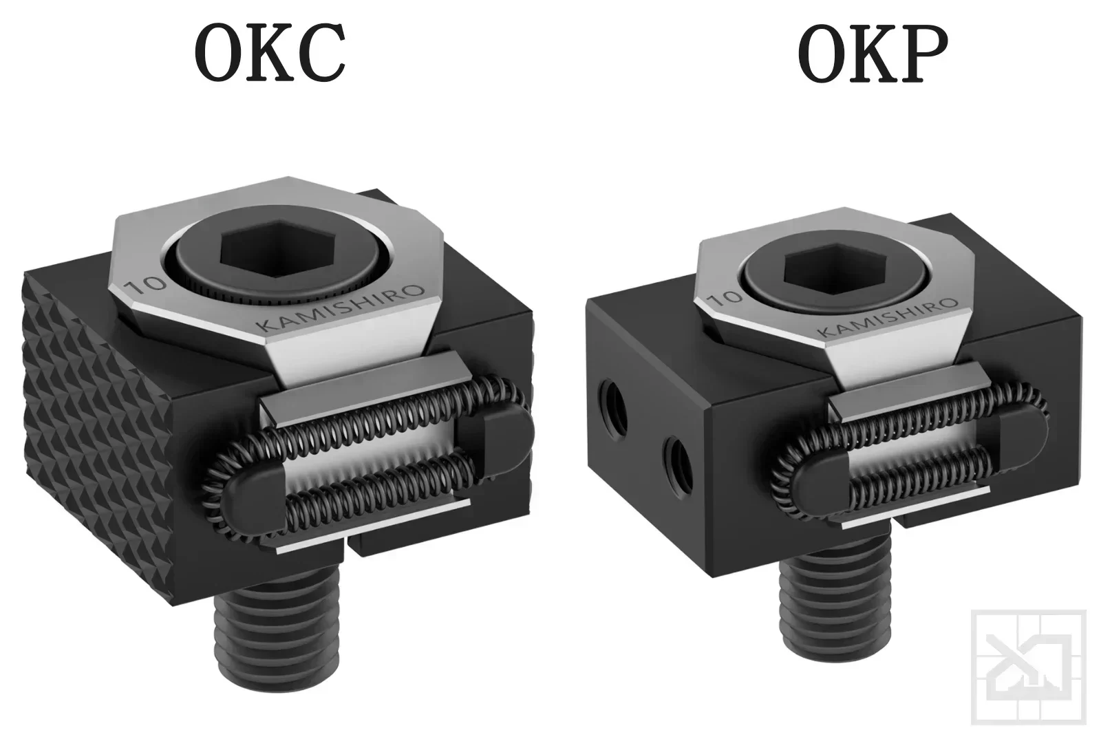 Imagem -04 - Kamishiro Vise Precisão Mini Workholding Grampos Pneumáticos Pequenas Ferramentas de Fresagem Máquina ok Vise para Máquina Cnc m6 m8 M10 M12