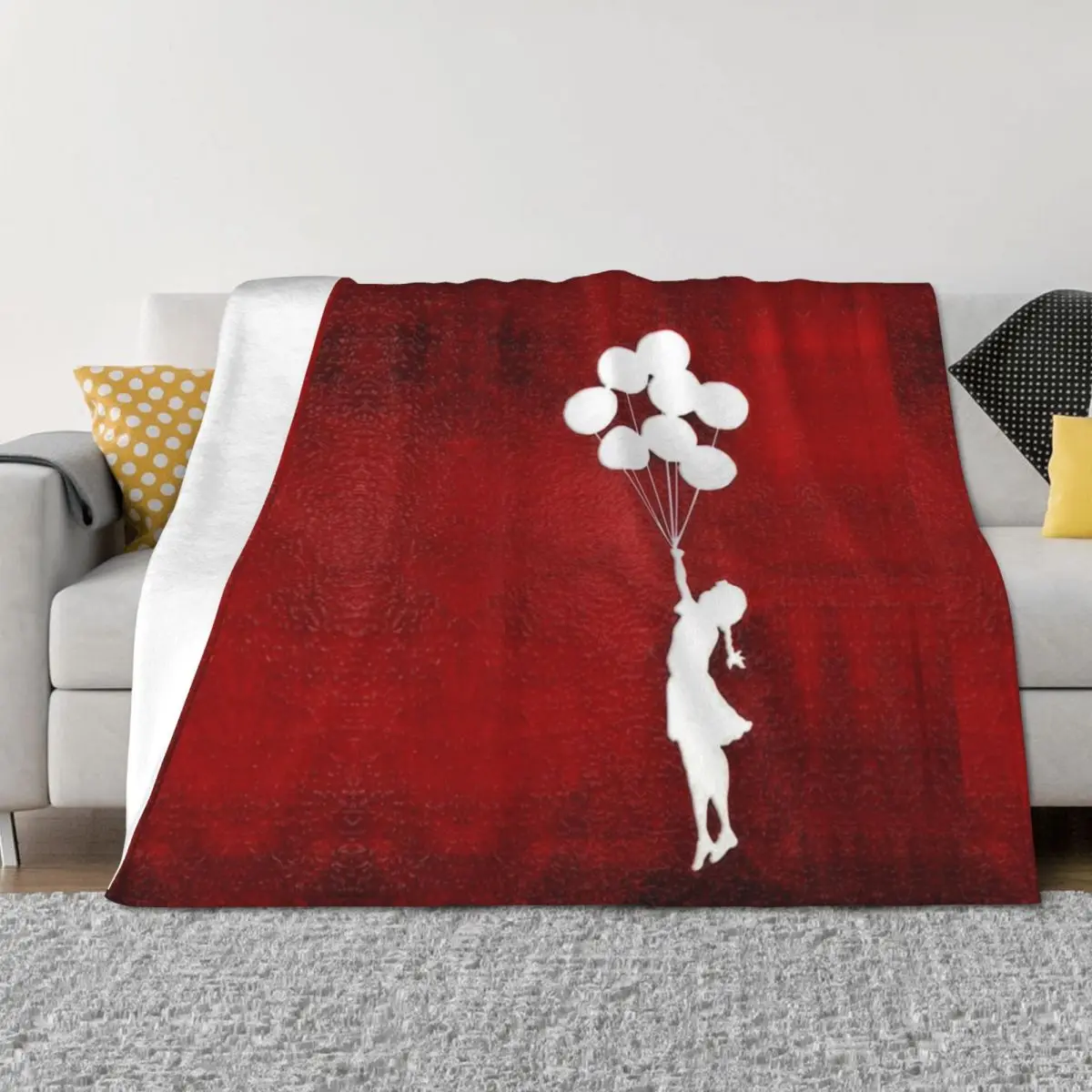 

The Balloons Girls Throw Blanket blankets ands cosplay anime Summer Winter beds Blankets