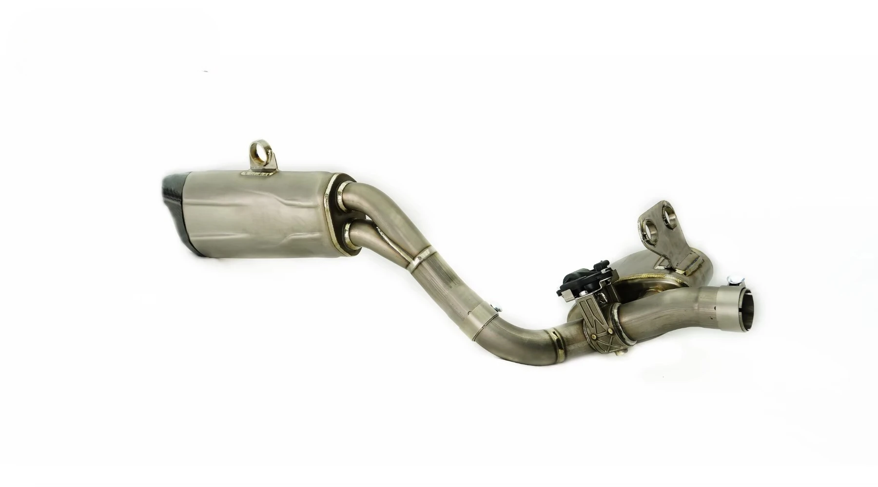 Modified Titanium Alloy Motorcycle Exhaust with Electronic Valve Muffler for  F750GS F850GS 2018-Present
