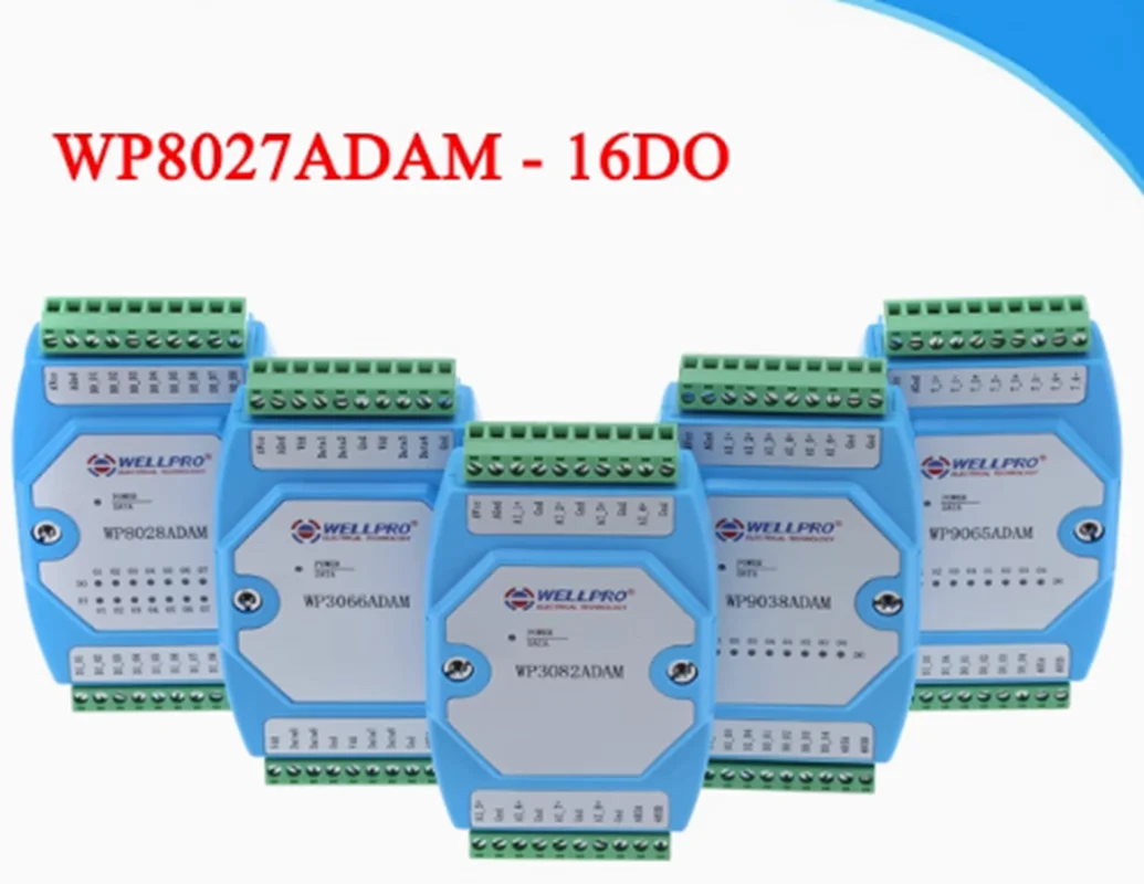 Digital output module, switch module, isolated 16-channel DO MODBUS communication-WP8027ADAM