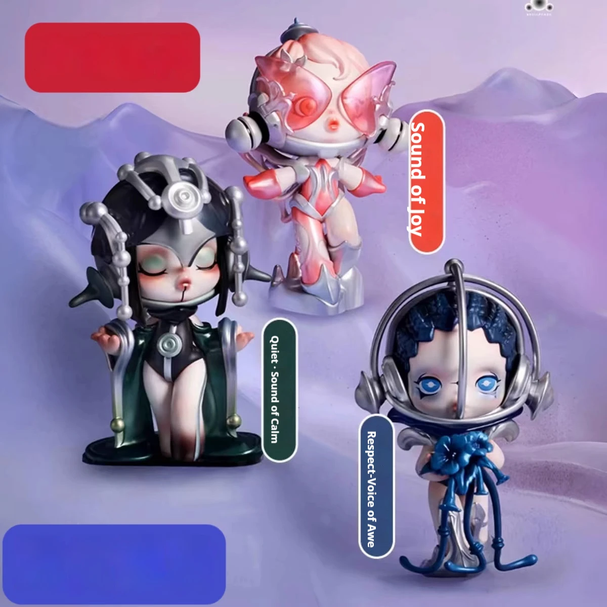 Skullpanda Sound Series Super Cute Blind Box Hand Fashion Sp13 Generation Doll Gift Model Decoration Gift Toy image 3