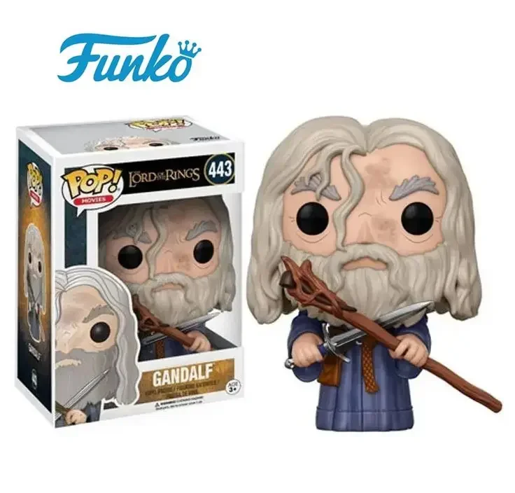 FUNKO POP The Lord Of  Gandalf 443# The Ring  Action Toy Figures 10cm Pvc Collection Vinyl Figure Doll Model Toys for Children