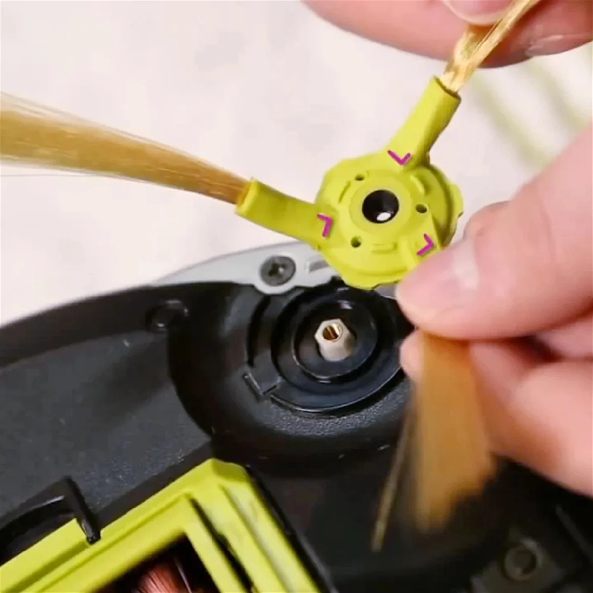 1 пара боковых щеток для LG Hom Bot VR6680TAR VR6640LV, сменные аксессуары для вакуумного робота