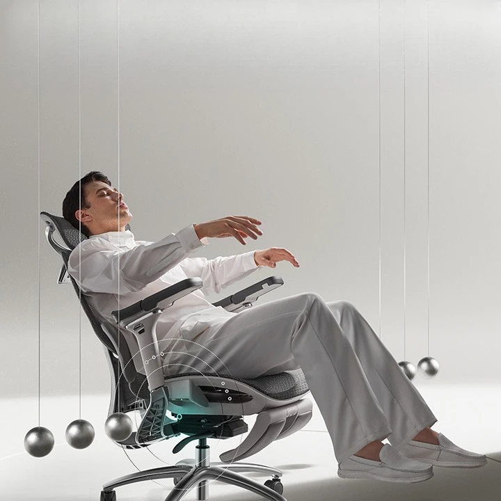 Structurally Optimized Ergonomic Computer Chair, Home Sedentary Comfort Gaming Office Seat