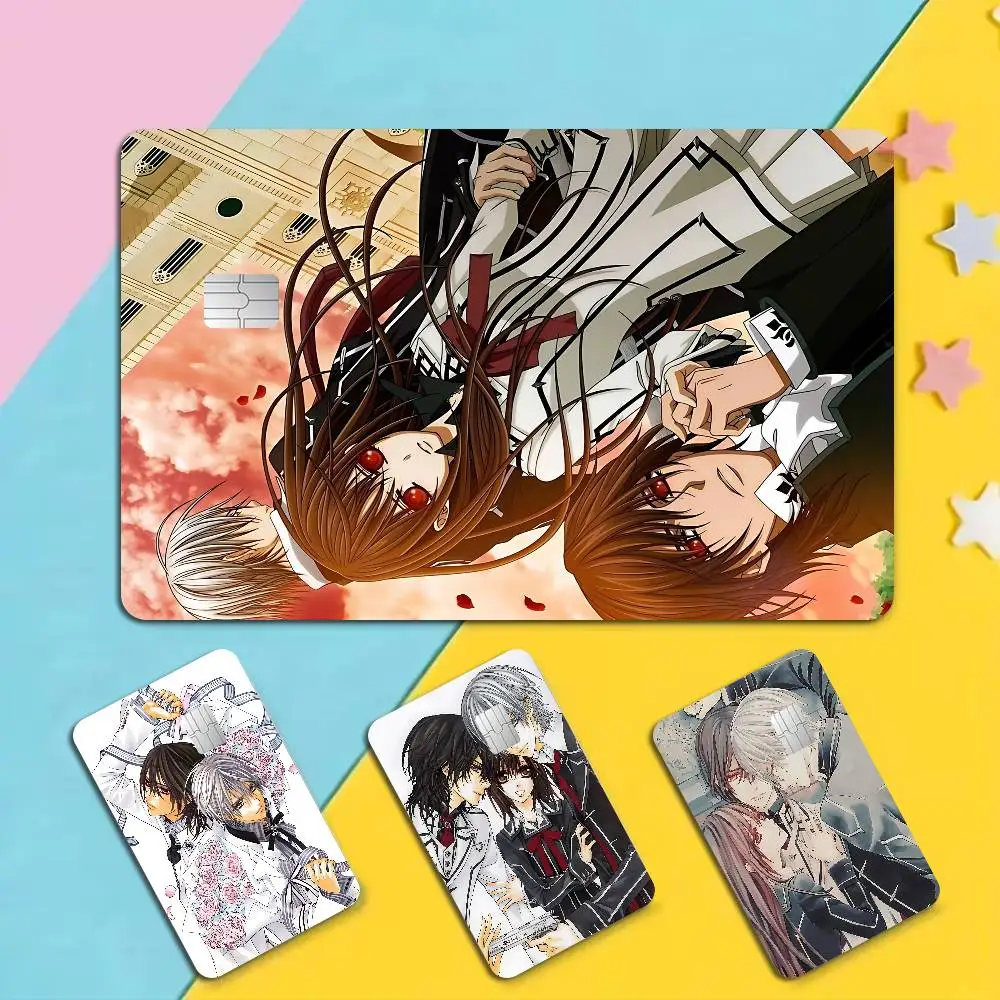 Vampire Knight Anime Anime Young Creidt Card Debit Card Sticker Film Case Front Tape For Small Big Chip No Chip