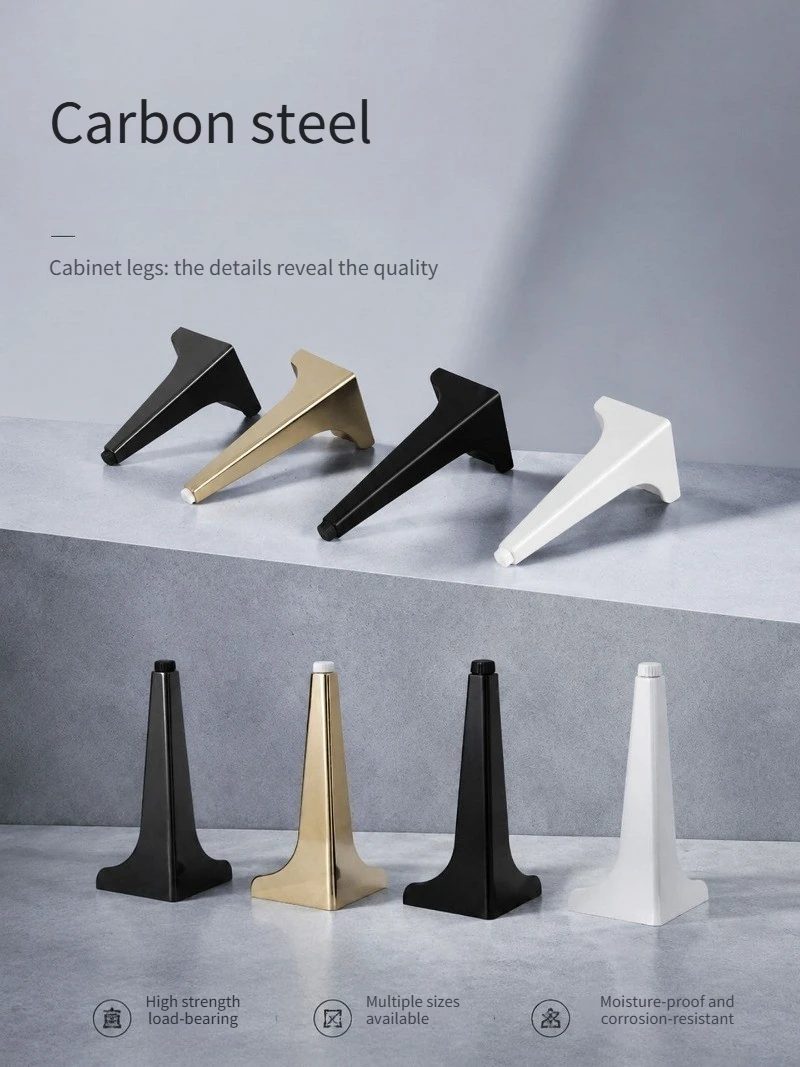 Thickened Adjustable Bathroom Cabinet Feet, Metal Table Legs, Sofa Feet, Coffee Table Feet, Furniture Supports Furniture Feet