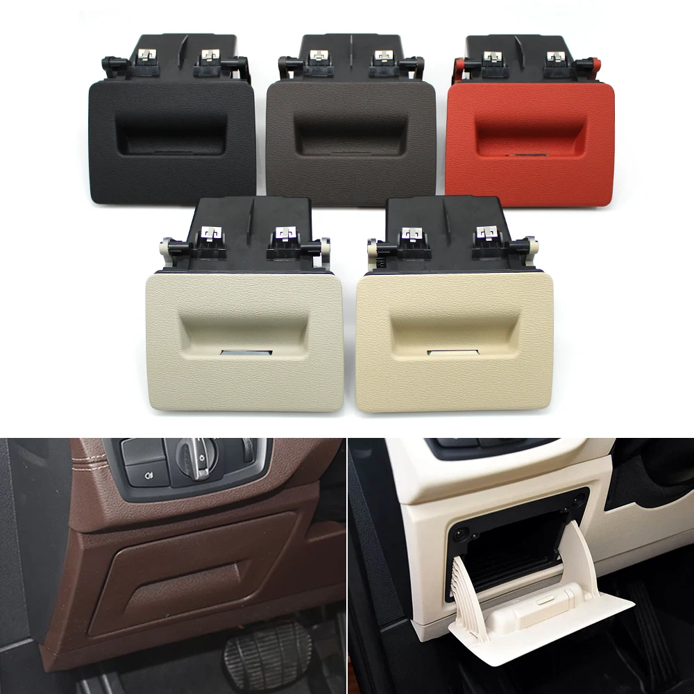 LHD RHD Car Dashboard Front Driver Side Glove Box Storage Toolbox Slot Handle For BMW X1 F48 F49 X2 F39 2016-2023 51459359236