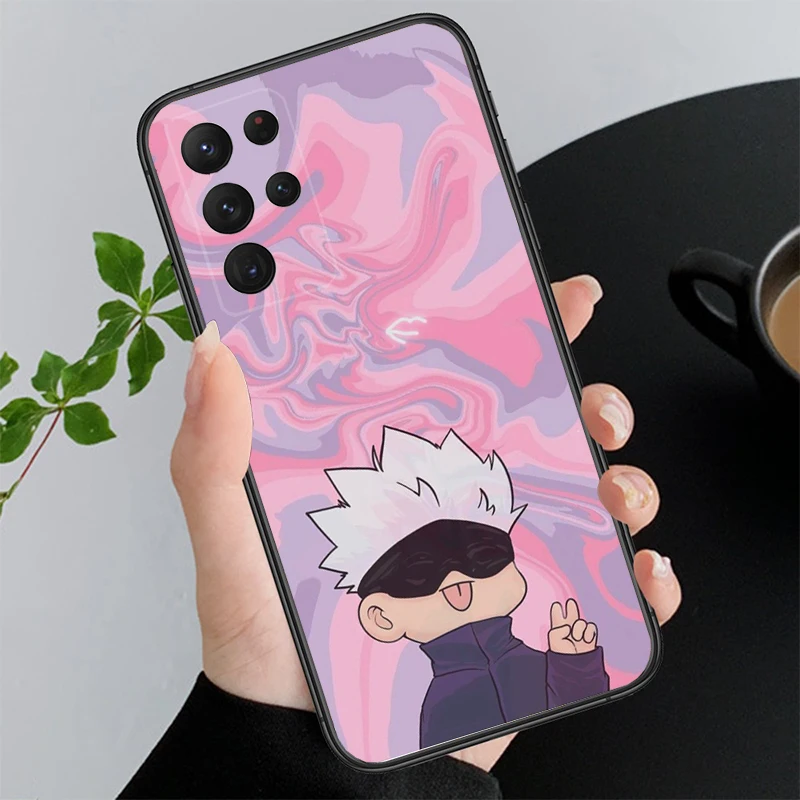 

Cute Gojo Satoru Jujutsu Kaisen Case For Samsung A55 A16 A56 A36 A23 A35 A15 A53 A54 A33 A34 A25 A05S A52 A52S A14 A13 A71