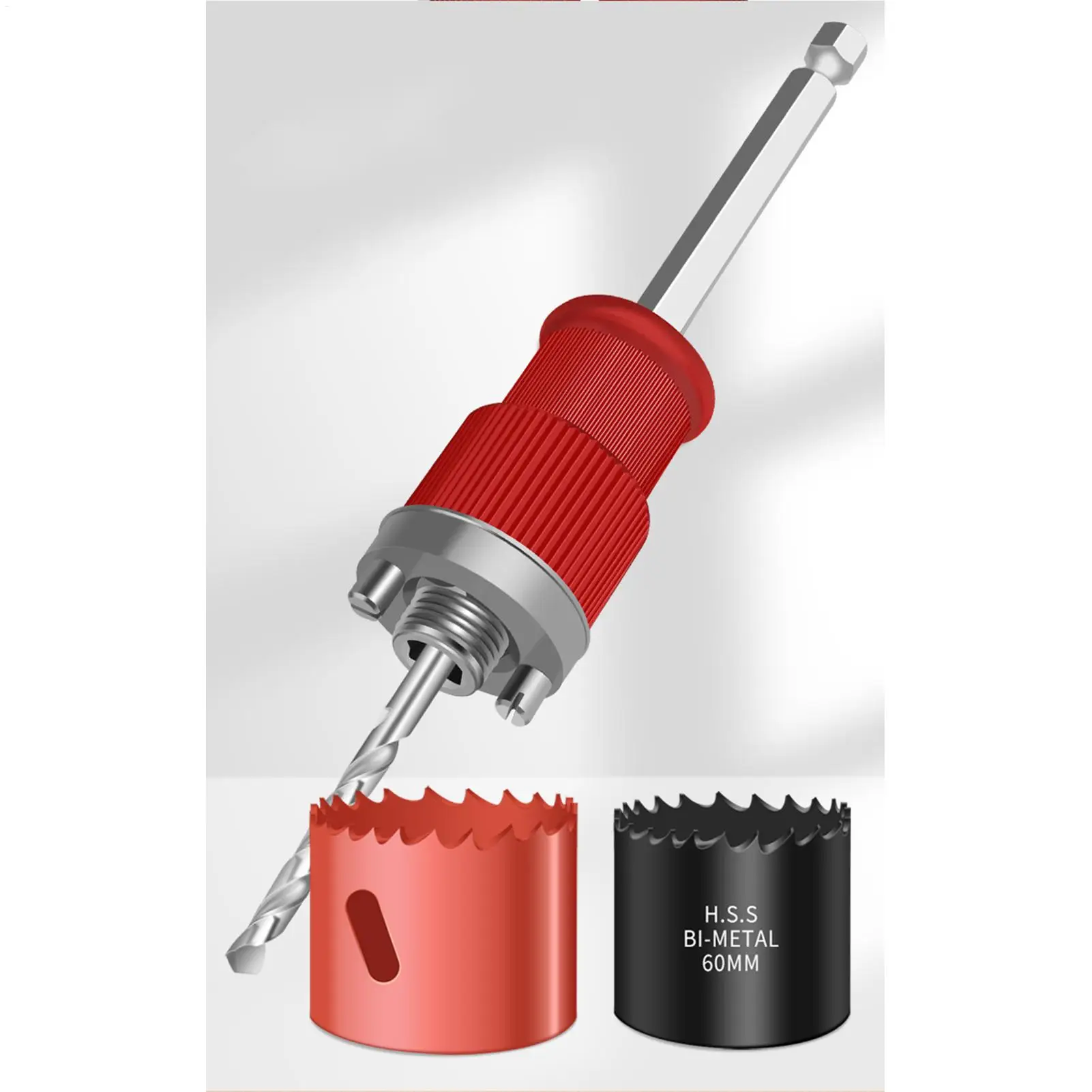 Coring Hole Drill Rod Gypsum Board Rapid Coring Hole Cutter Carbon Steel Quick Cores Opener For Iron Plasterboard Gypsum Boards