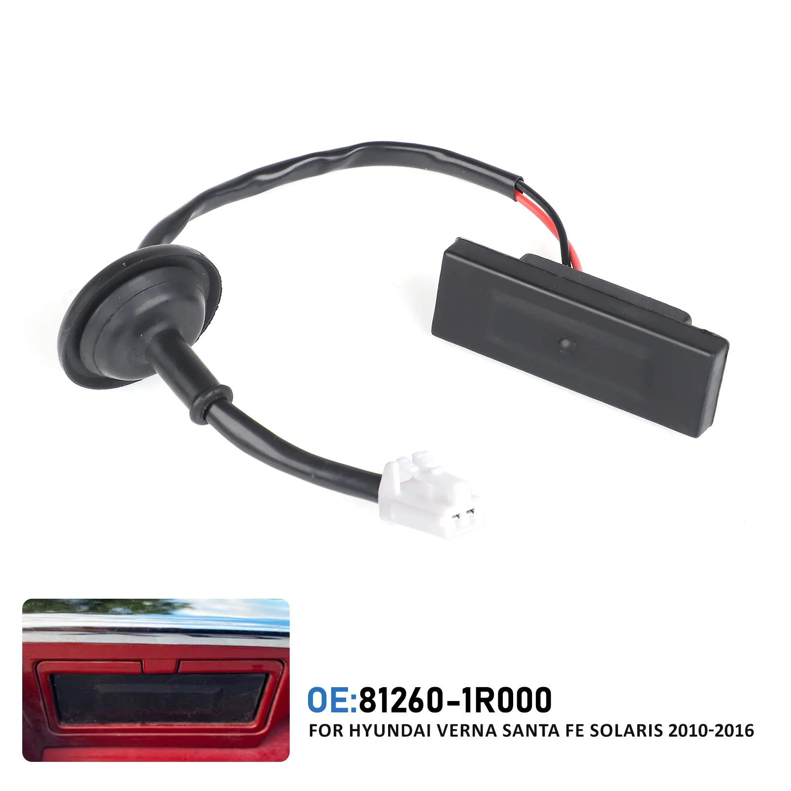 81260-1R000 812601R000 Rear Trunk Opening Button Boot Release Switch for Hyundai Verna Solaris 2010 2011 2012 2013 2014-2016