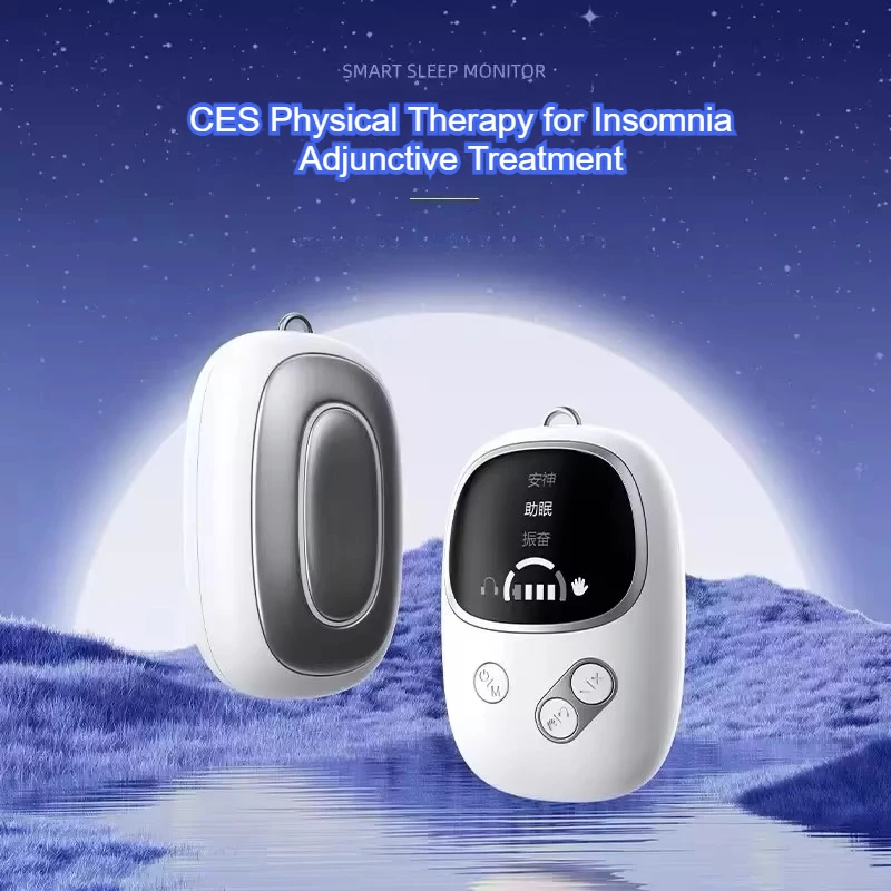 

CES Sleep Aid Device Microcurrent Pulse Fast Sleeping Instrument Ear Clip Sleep Device Relax Anxiety Insomnia Hypnosis Soothing