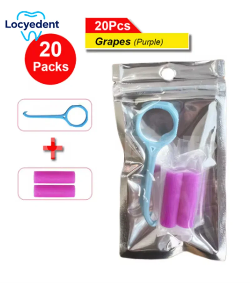 

Набор из 20 силиконовых приспособлений для снятия элайнеров и брекетов, инструмент для снятия зубных протезов