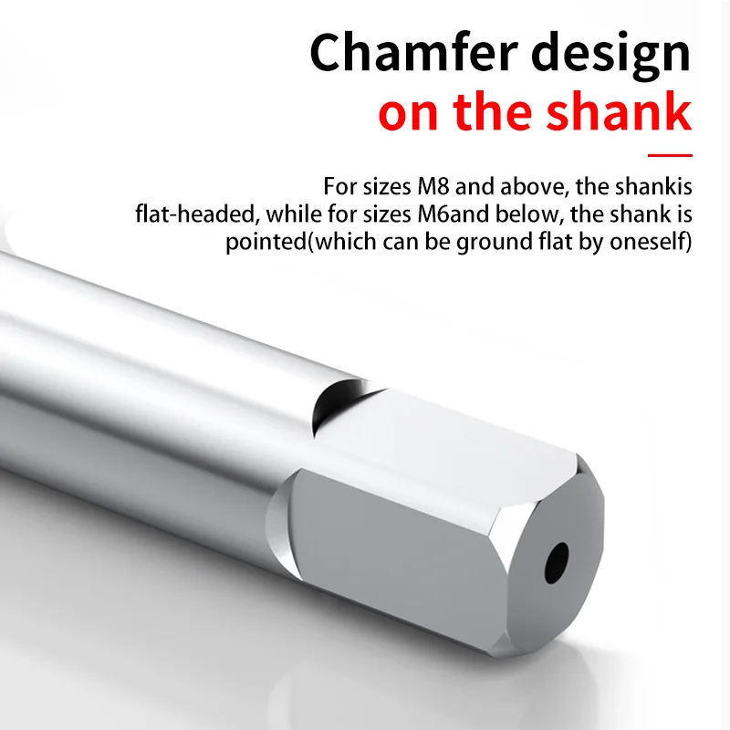 M35 صنبور آلة النتريد المحتوي على الكوبالت، صنبور حلزوني، مثقاب خاص للفولاذ المقاوم للصدأ، 4 م، 5 م، 6 م، 8 م، 10 م #4