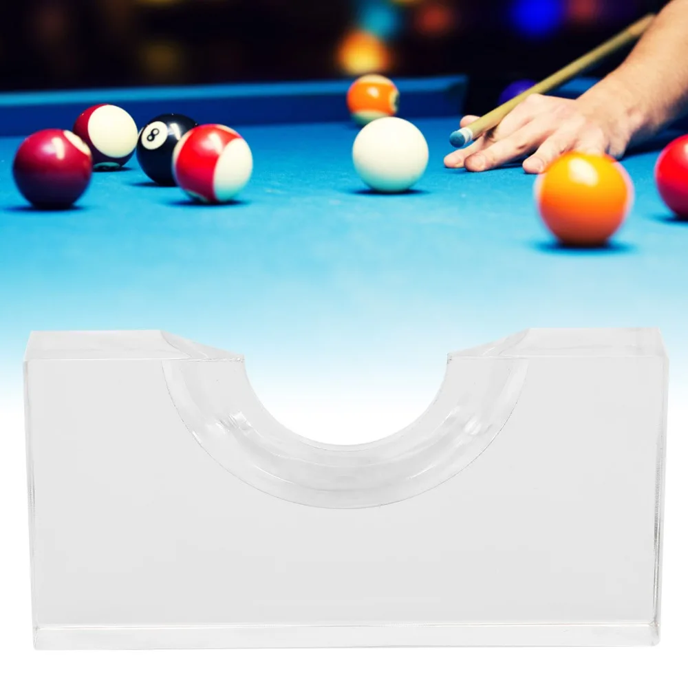 Clear Acrylic Billiard Locator 8×4×1.2CM Ball Position Marker Pool Balls Position Locator Professional Tables