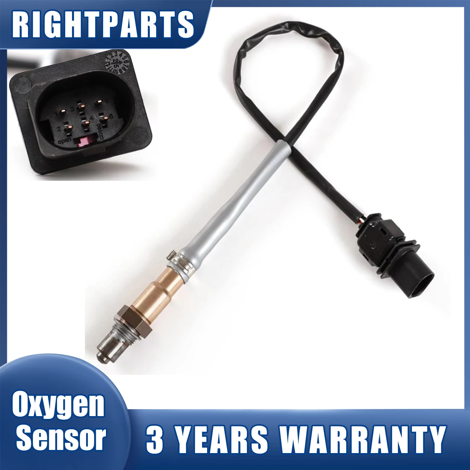 

0258017169 Лямбда-зонд O2, датчик кислорода 06J906262M для Porsche CAYENNE PANAMERA 3.0 S E-Hybrid VW TIGUAN 2,0 2007-2018