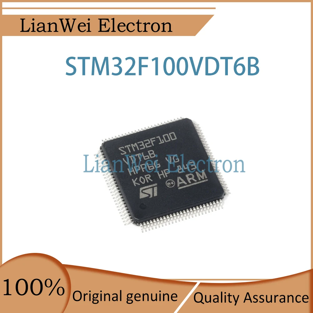 

STM32F100 STM32F100VDT6B STM32F100VDT6 IC MCU Chip LQFP-100