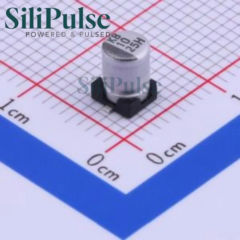 (100-500pcs) VZH100M1ETR-0406 SMD,D4xL5.7mm 100% Original In Stock 1717 10uF ±20% 25V