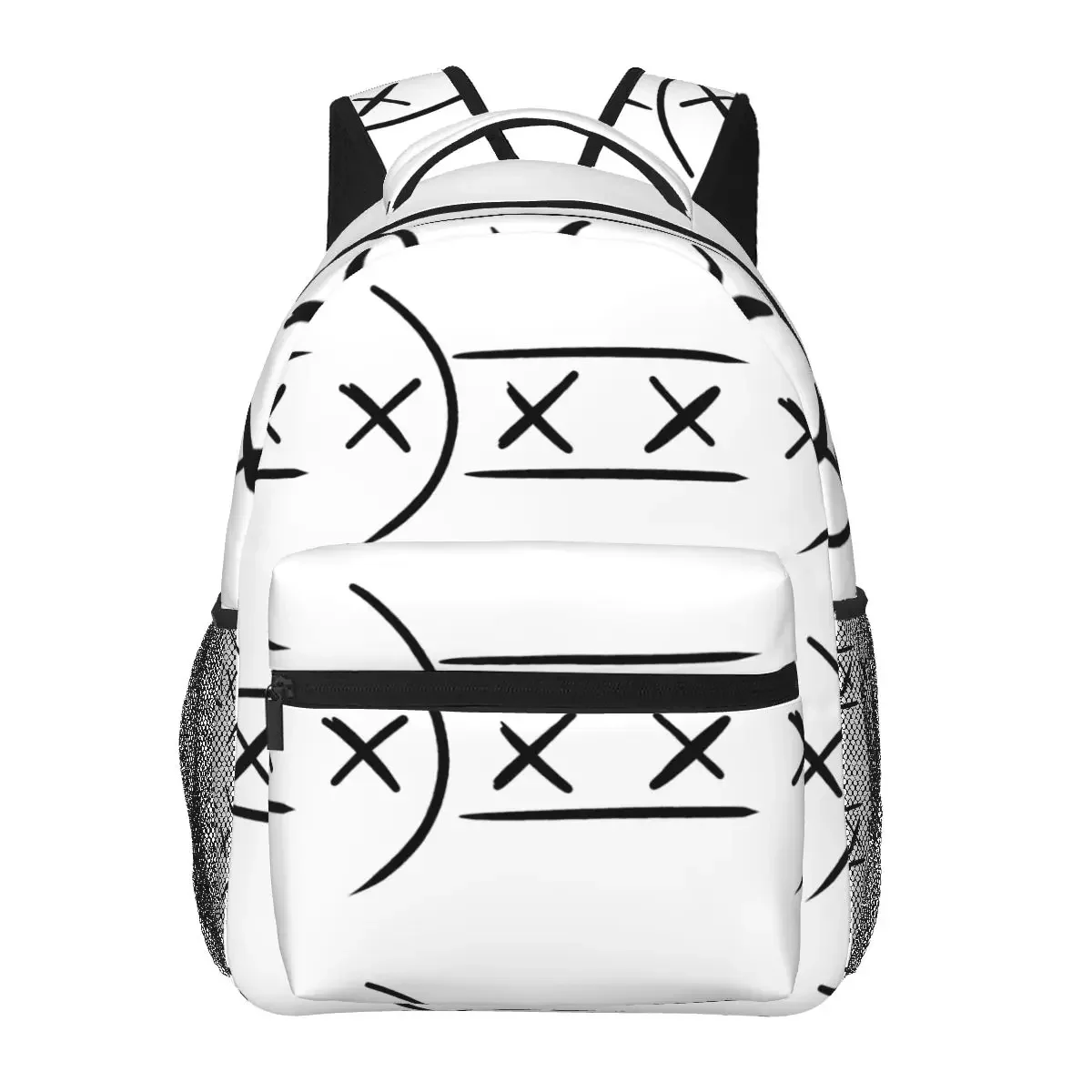 Stylized L'Manberg Flag (black Version) Backpacks Boys Girls Bookbag Students School Bags Cartoon Laptop Rucksack Shoulder Bag