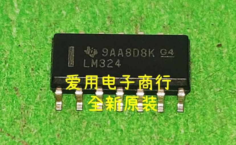 Free shipping   LM324 LM324DR  SOP14      10PCS