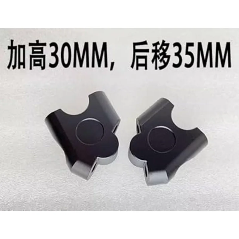 For Eliminator se 400 450 E400 E450 2023-2024 30mm height Handlebar Riser Clamp Mount Handle Bar Heighting Handle Bar