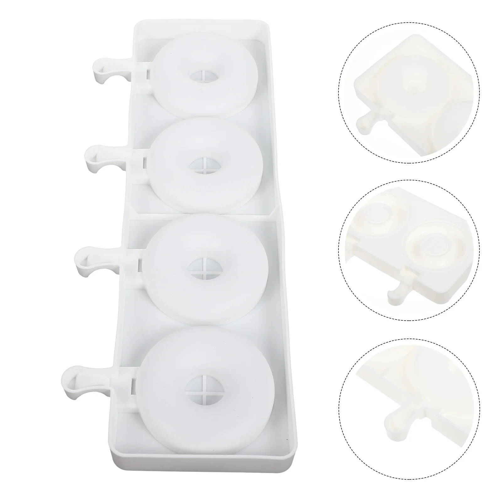 

Donut Silicone Ice Cream Molds DIY Popsicles Diy Supplies Popsicles Maker Home Baking Supplies Reusable Food Grade
