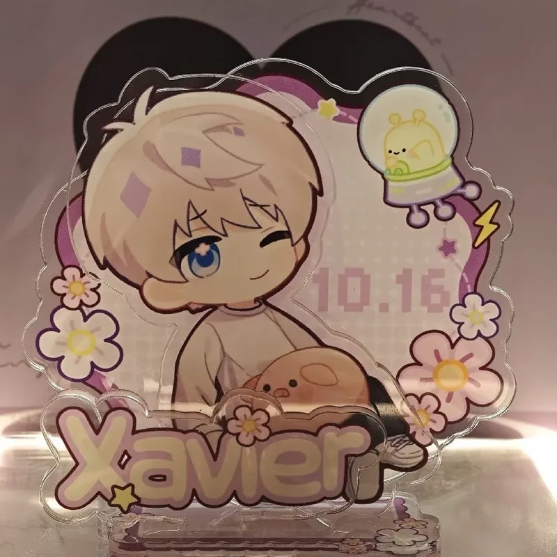 Hot Game Anime Love And Deepspace Xavier Zayne Rafayel Ralayo Sylus Acrylic Stand Doll Mini Figure Model Plate Cosplay Toy Gift - view 5