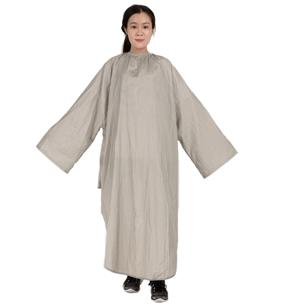 

Barber Cloth Professional Waterproof Hair Cutting Cape Long Sleeved Hairdressing Cape For Adults Salon Home Haircuts