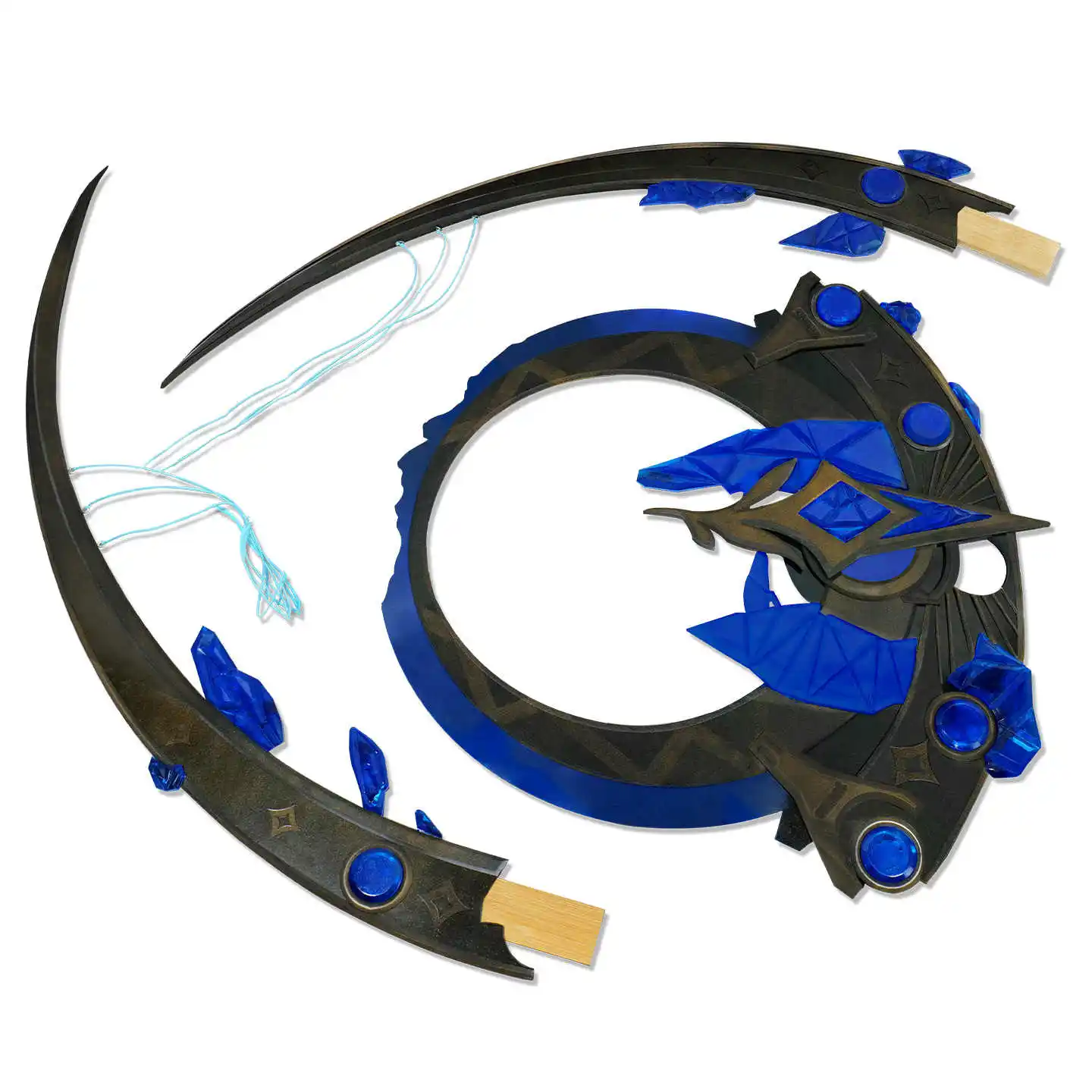 لونو كوس أسلحة القوس لعبة Wuthering Waves تأثيري الدعائم هالوين عيد الميلاد حفلة تنكرية زي التبعي #3