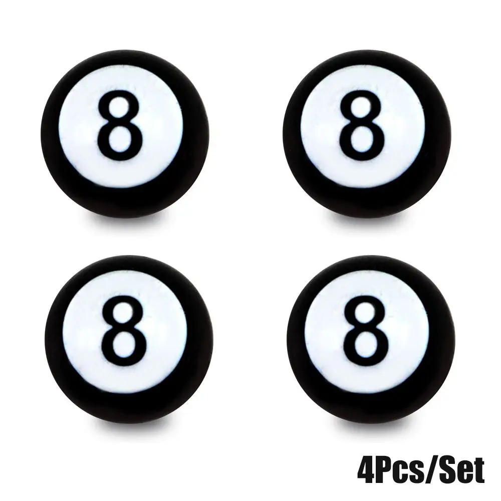 

Durable Pool 8 Ball Electric Scooter Dust-proof Cover Tyre Accessories Valve Stem Cap Protective Cover