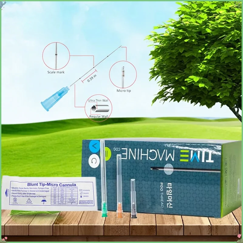 

Новые корейские микроиглы для татуажа и филлинга лица: аксессуары для глубоких инъекций с точным контролем, микроиглы с тупым концом