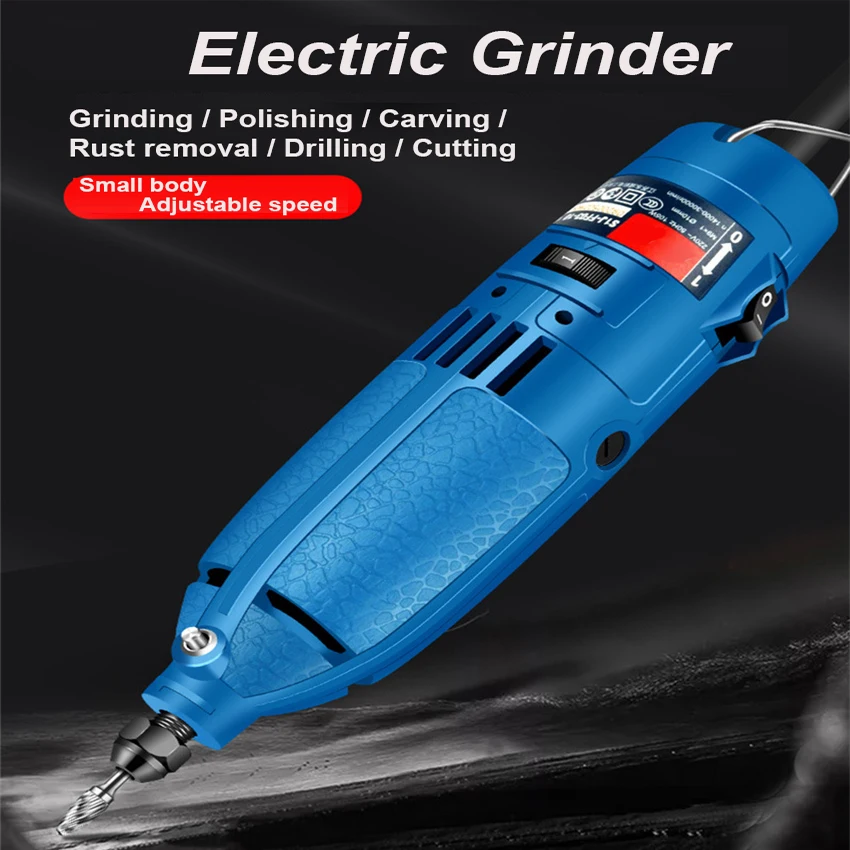 

750W 220V Electric Grinder Mini Electric Drill For Rotary Tools Grinder Metal Surface Grinding Machine Polishing Power Tool