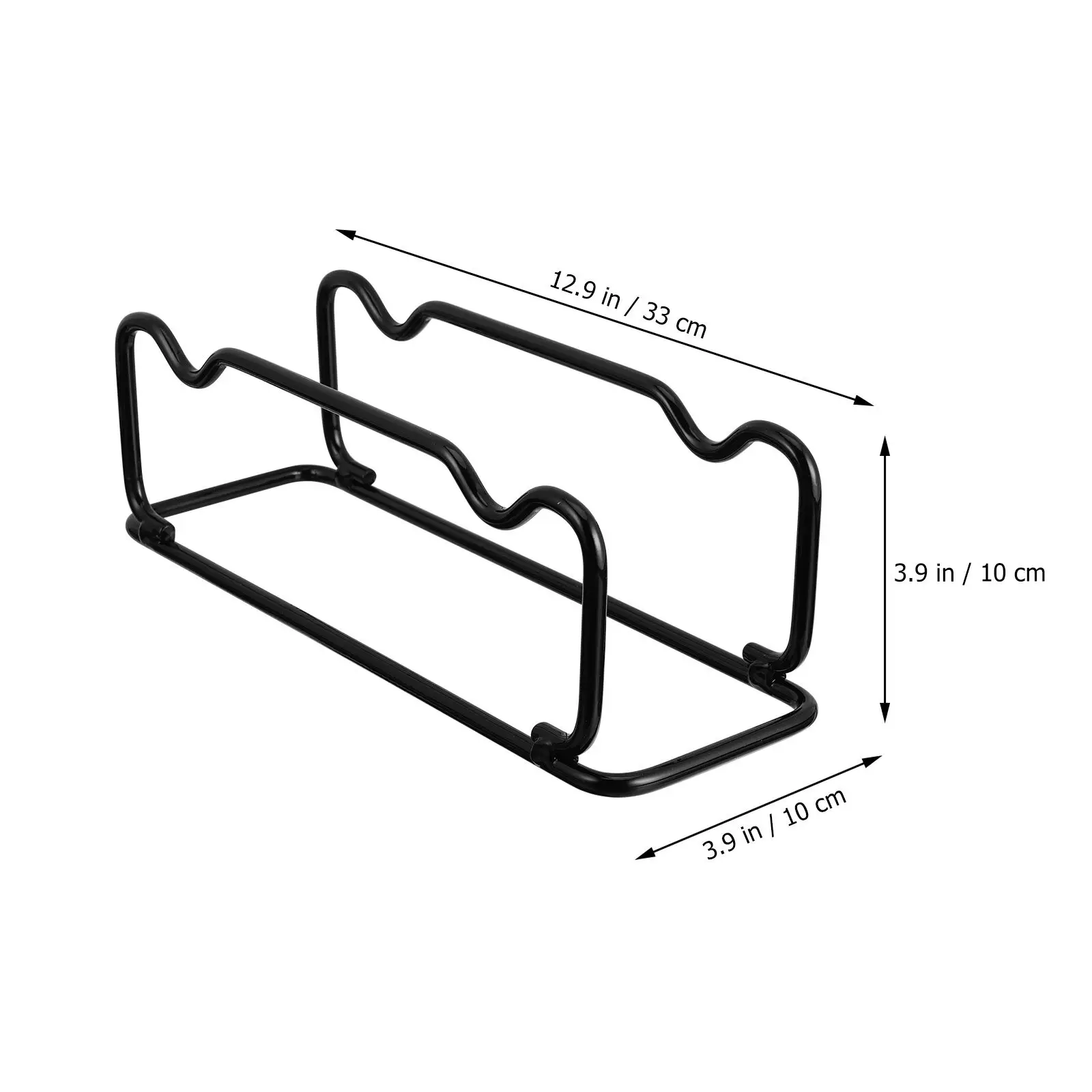 1Pcs Iron Dumbbell Holder Heavy Duty Stable Design Environmentally Friendly Dumbbell Storage Stand Ideal Gift for Fitness