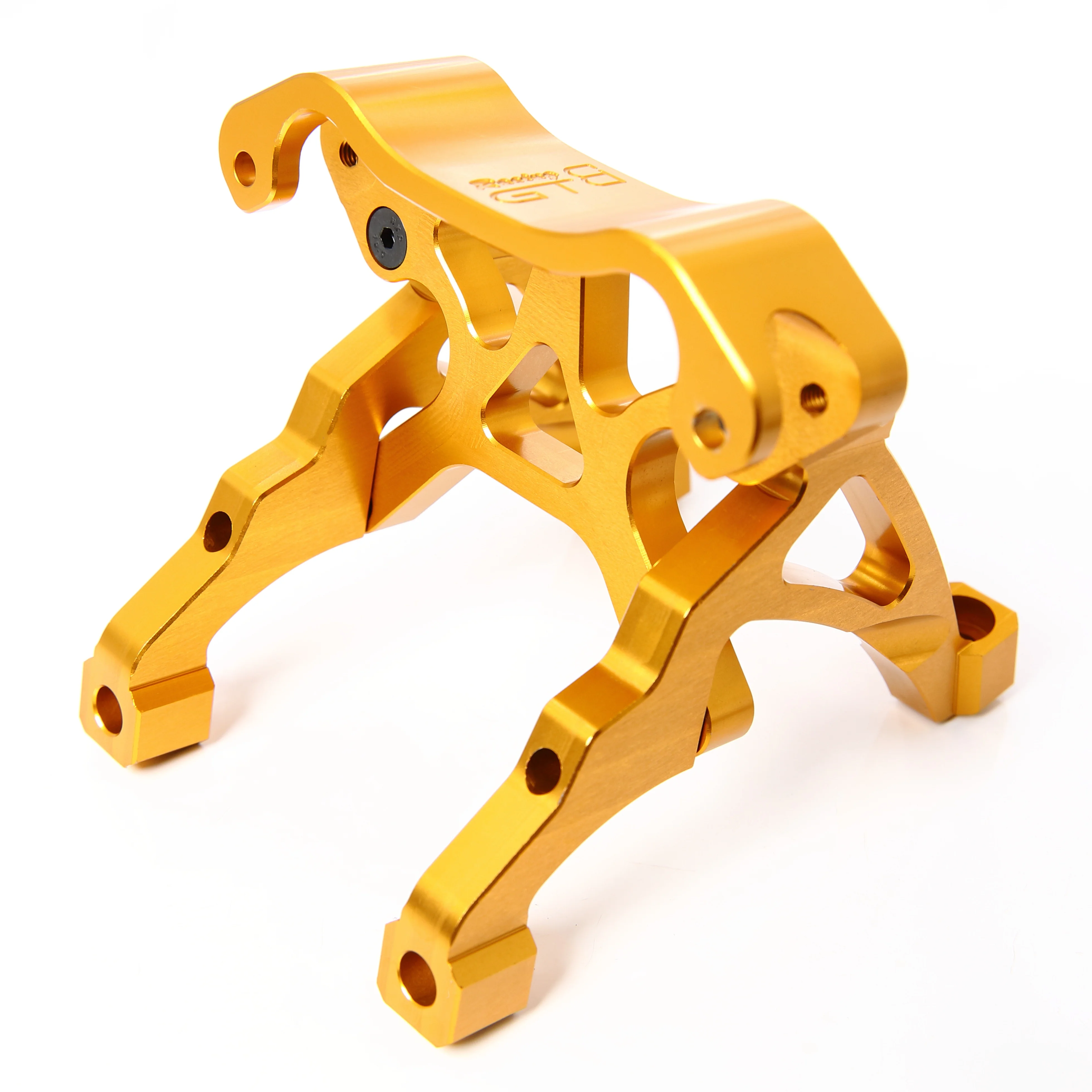 GTB CNC Aluminum Front Shock Tower Brace for 1/5 RC Car hpi km rv baja  5b ss Upgrade Part